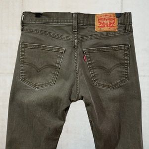 Levi’s 511 Waterless - Sage Green, 32 x 31